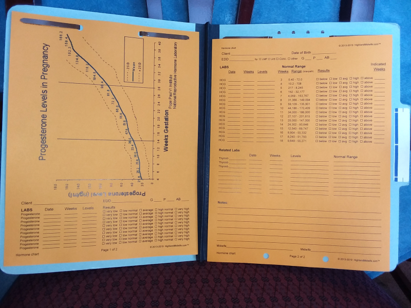 Midwife Charts - Hormones (image for) Midwife Charts - Hormones