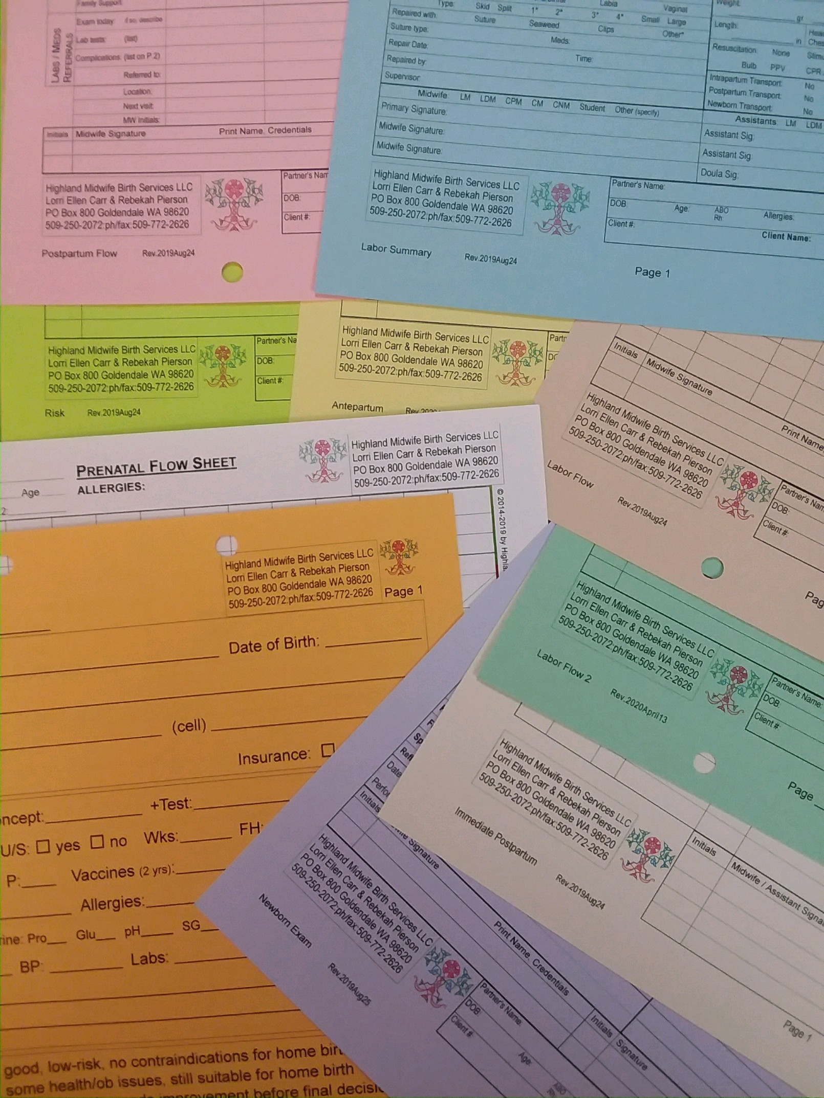 Download Midwife Chart Set (image for) Download Midwife Chart Set