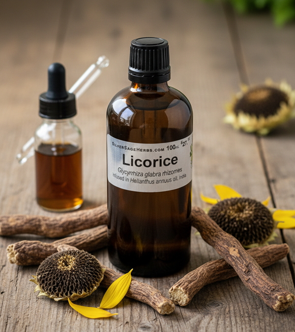 Licorice root oil (image for) Licorice root oil