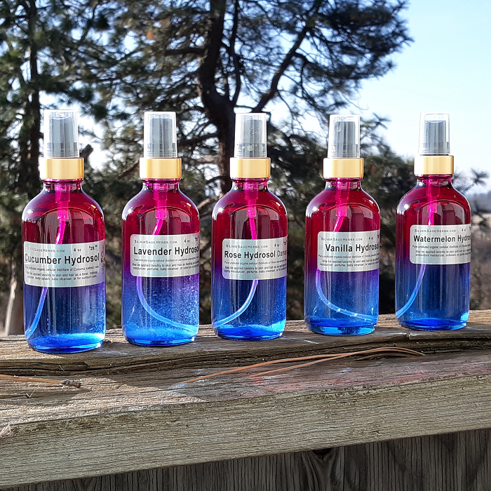 Hydrosols at Silver Sage Herbs